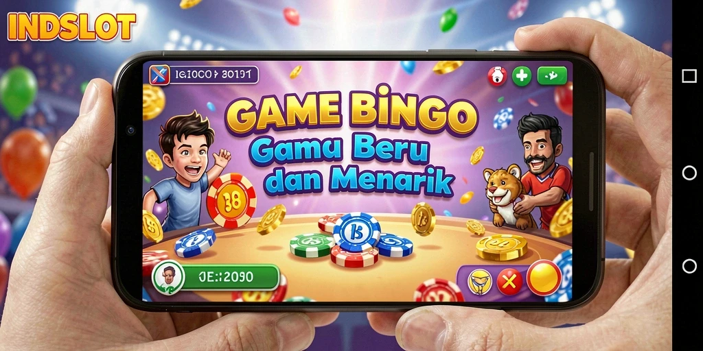 Tampilan gameplay seru dan interaktif dari INDSLOT.