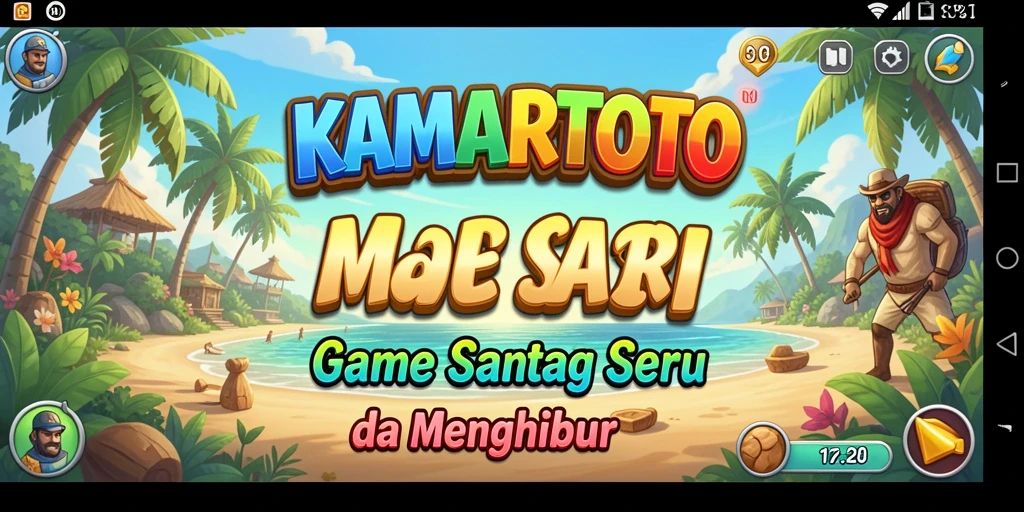 Screenshot gameplay KAMARTOTO yang menunjukkan keseruan dan interaksi pemain.