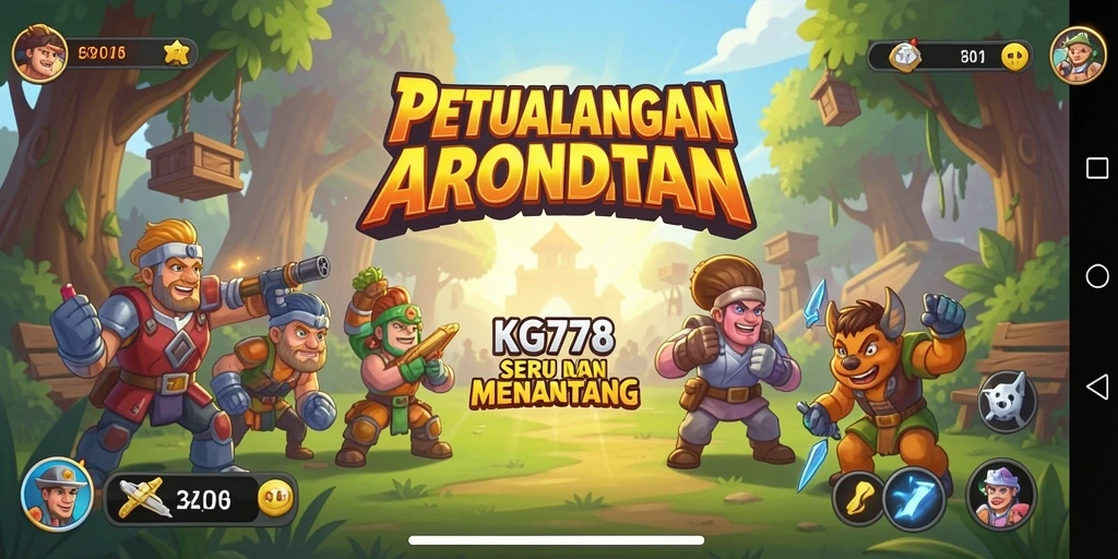 Tampilan screenshot KG778 menampilkan aksi gameplay Arcade yang seru.