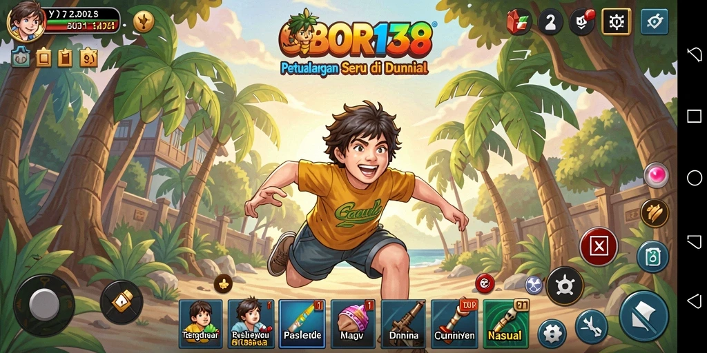 Tampilan menarik dari gameplay <strong>OBOR138</strong> yang penuh warna.