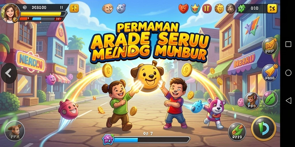Tampilan gameplay seru dan menantang dalam PP7.