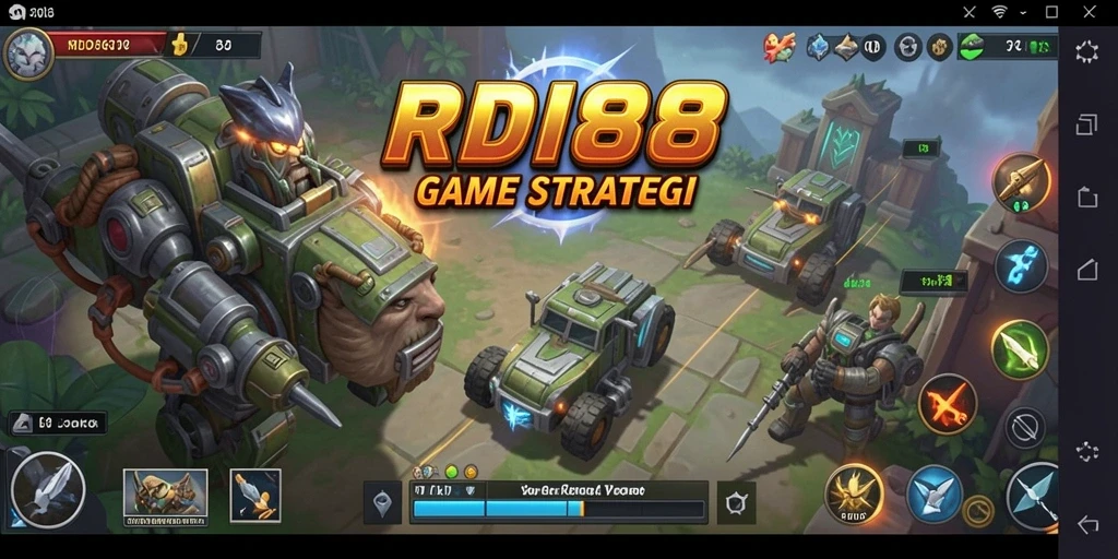 Tampilan gameplay menarik dan penuh strategi di RDI88.