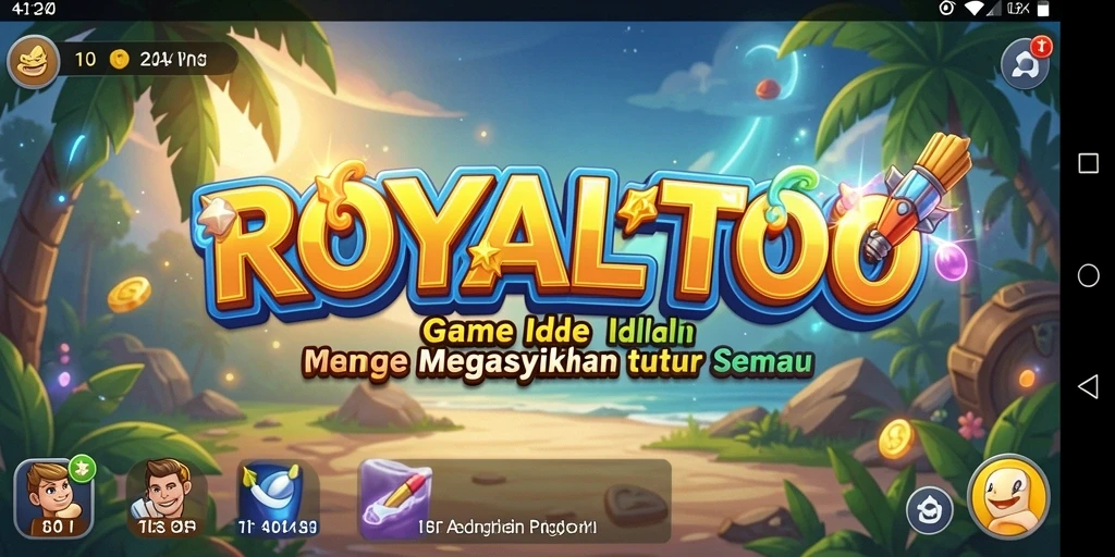 Tampilan gameplay ROYALTOTO yang menawan dan mengasyikkan.