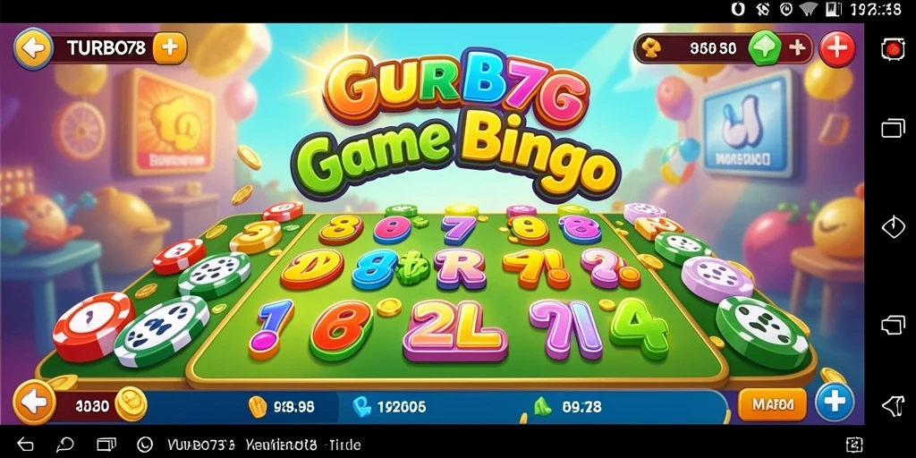 Tampilan gameplay seru dalam TURBO78 dengan suasana Bingo yang mengasyikkan.