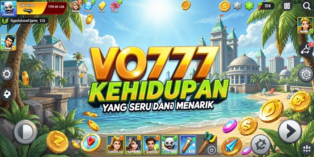 Tampilan gameplay VO777 yang menarik dengan berbagai aktivitas simulation.